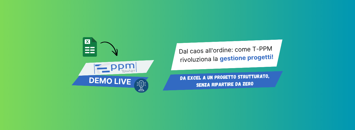 T-PPM Demo Live - Come partire velocemente in T-PPM utilizzando i dati che hai già